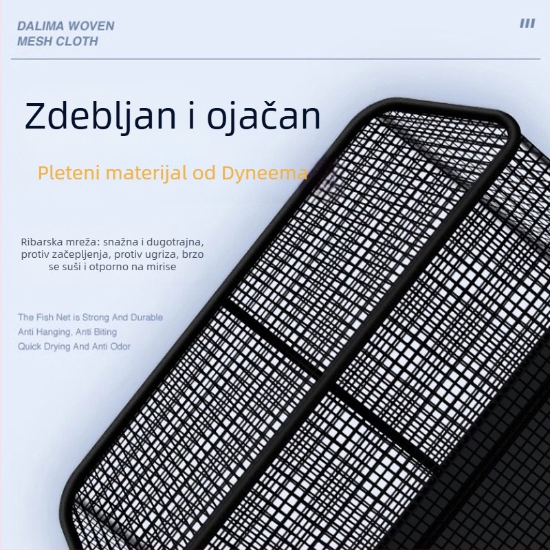 Koš za zaštitu ribolova – plutajući, brzo sušeći, prijenosni najlonski pribor za morski i stijenski ribolov (Brend: Fishing Manager)