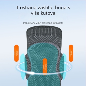 Kolenjske štitnike za odbojku i skijanje – Strong, poliester vlakna, spandeks i dien elastična vlakna, zaštita koljena