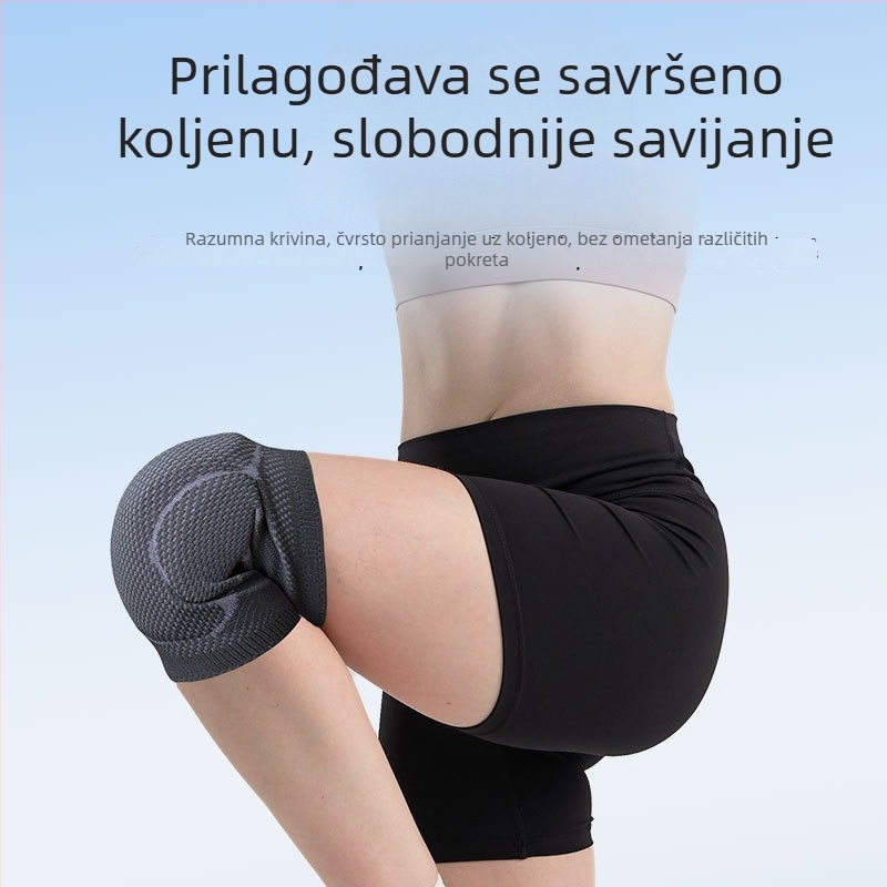 Kolenjske štitnike za odbojku i skijanje – Strong, poliester vlakna, spandeks i dien elastična vlakna, zaštita koljena