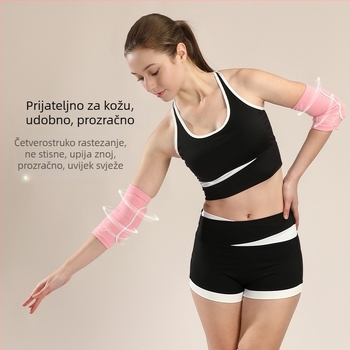 Zaštitnik za lakat – poliester vlakno, dvostruka konstrukcija, universalno za sve uzraste, za ples, odbojku i rolera