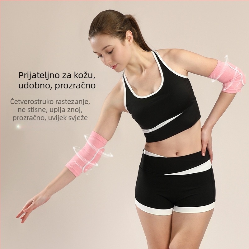 Zaštitnik za lakat – poliester vlakno, dvostruka konstrukcija, universalno za sve uzraste, za ples, odbojku i rolera