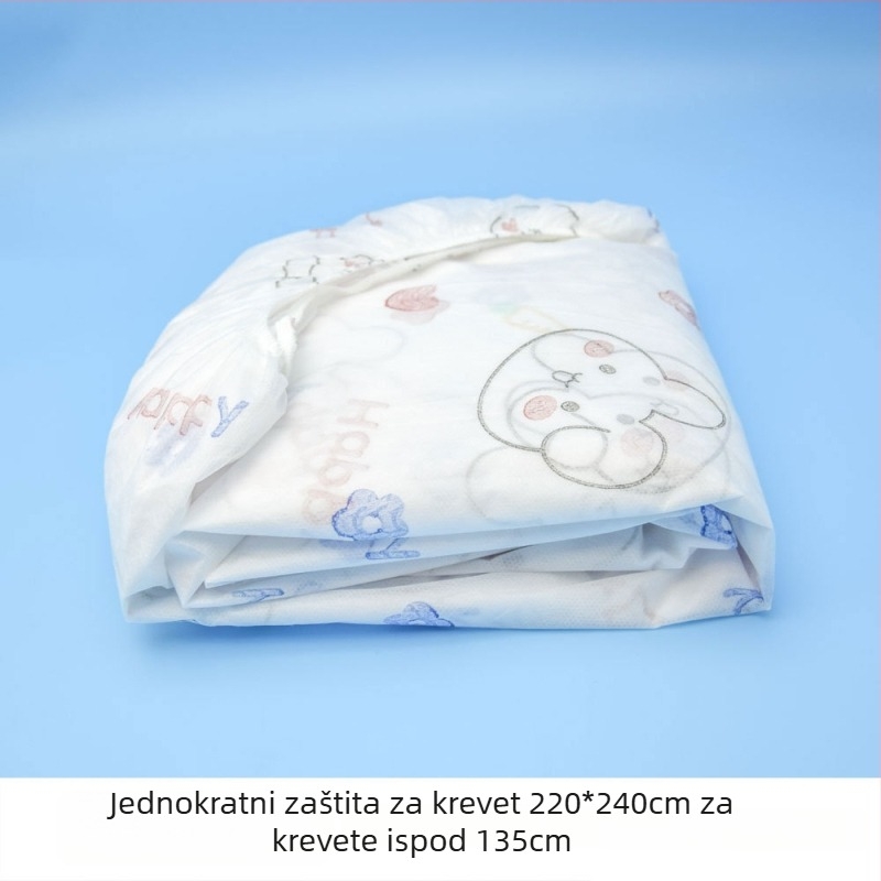 Jednokratna navlaka za madrac – otporna na prašinu, prijenosna, debela; SMMS netkano tkanina