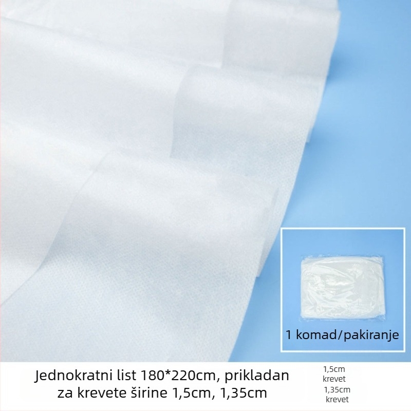 Jednokratna navlaka za madrac – otporna na prašinu, prijenosna, debela; SMMS netkano tkanina