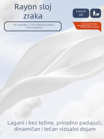Joga jakna uskog kroja s dugim rukavima, duljina do struka, prednja džepa, materijal od rayona s slojem zraka