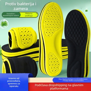 PU ulošci za cipele – upijanje znoja, prozračnost, antibakterijski, dezodorirajući, cijela uloška, za sportske, kožne, casual i topla obuća, unisex