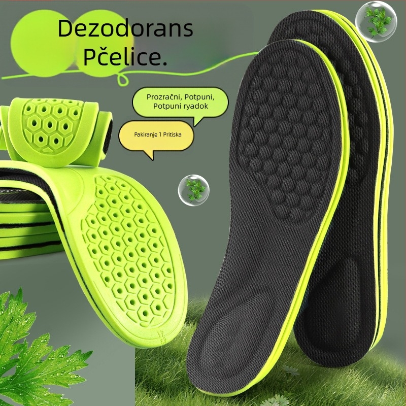 PU ulošci za cipele – upijanje znoja, prozračnost, antibakterijski, dezodorirajući, cijela uloška, za sportske, kožne, casual i topla obuća, unisex