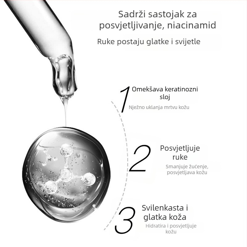 Maska za ruke s niacinamidom – Hidratacija, Posvjetljivanje tena, 36 g pasta Kalinya