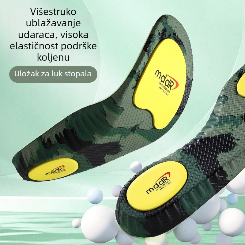 Unisex sportske tenisice - PU materijal, ulošci koji upijaju znoj, vojno-trening stil, model 5205-1, Mando Winter