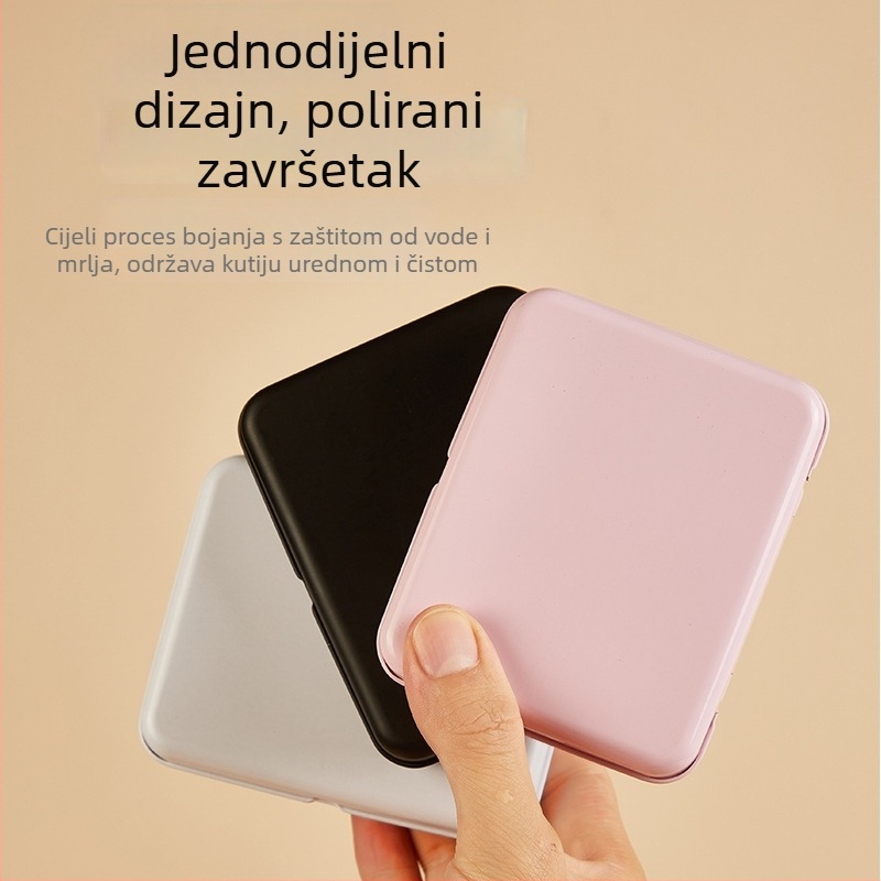 Kutija za cigarete od limenog lima, kvadratni metalni spremnik, offset tisak, prijenosna kutija, model YCSTOO-SY-105085022-XH, prilagodljivo