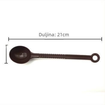 Žličica za čaj s mlijekom – plastična, namijenjena odraslima, bez logotipa, jednostavan stil