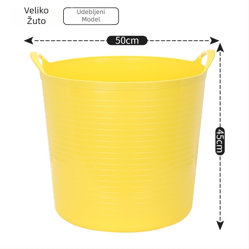 Izolirana plastična kanta za kupanje za bebe i djecu – dvostruki dizajn