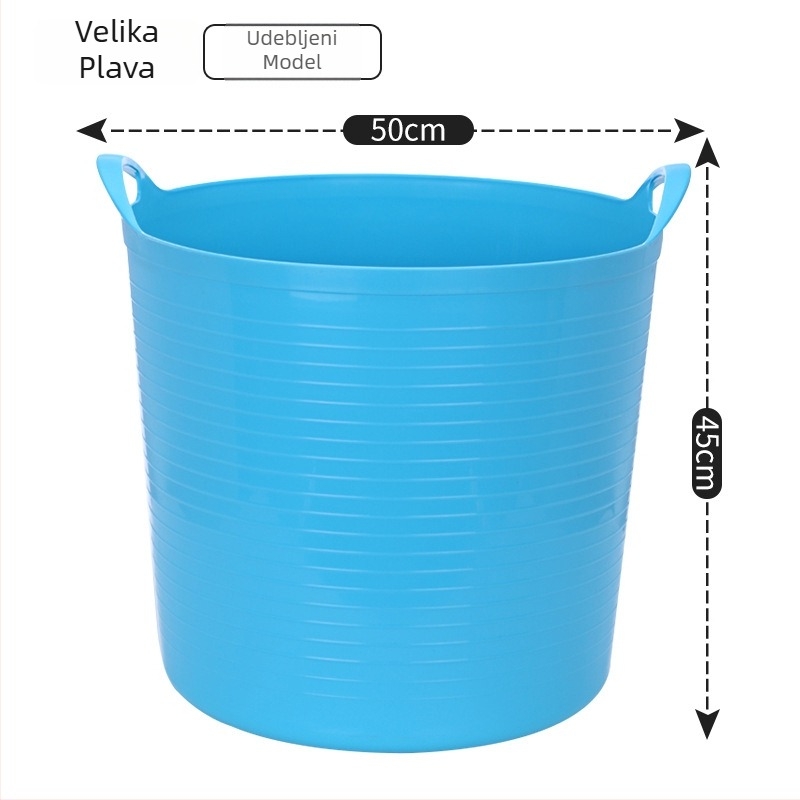 Izolirana plastična kanta za kupanje za bebe i djecu – dvostruki dizajn