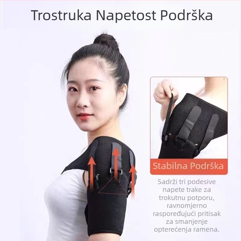 Remen za rame za fiksaciju zgloba ramena – oprema za rehabilitaciju, materijal Spandex, Specifikacije 012, za odrasle, Pakiranje 50, Ramenski jastučić