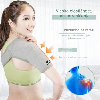 Zaštitni jastučić za rame za sport — mješavina poliesterskih vlakana, spandexa i elastičnih vlakana, zaštita ramena za trčanje, biciklizam i fitness