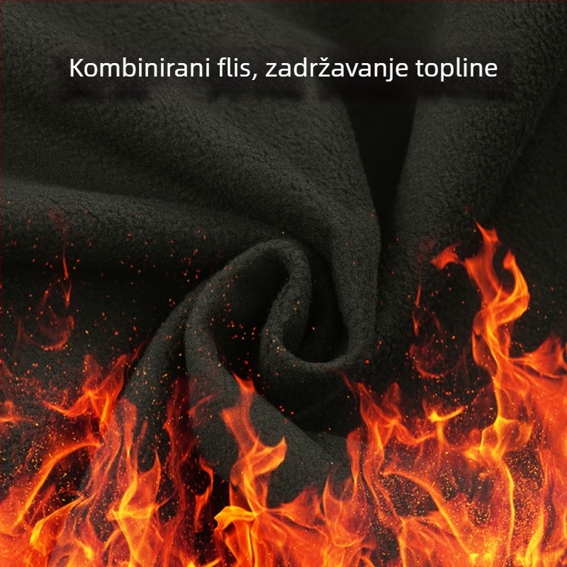 Kamuflažno odijelo za jesen i zimu - 100% pamuk, otporno na habanje, otporno na vjetar, unisex