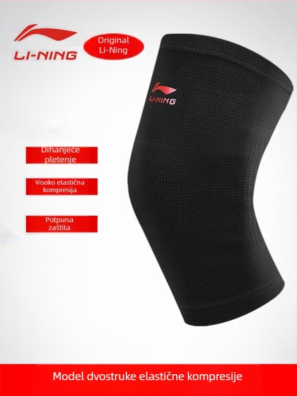 Li Ning sportski štitnici za koljena za košarku i trčanje – profesionalni muški i ženski zaštitnici zglobova, topli štitnici za koljena