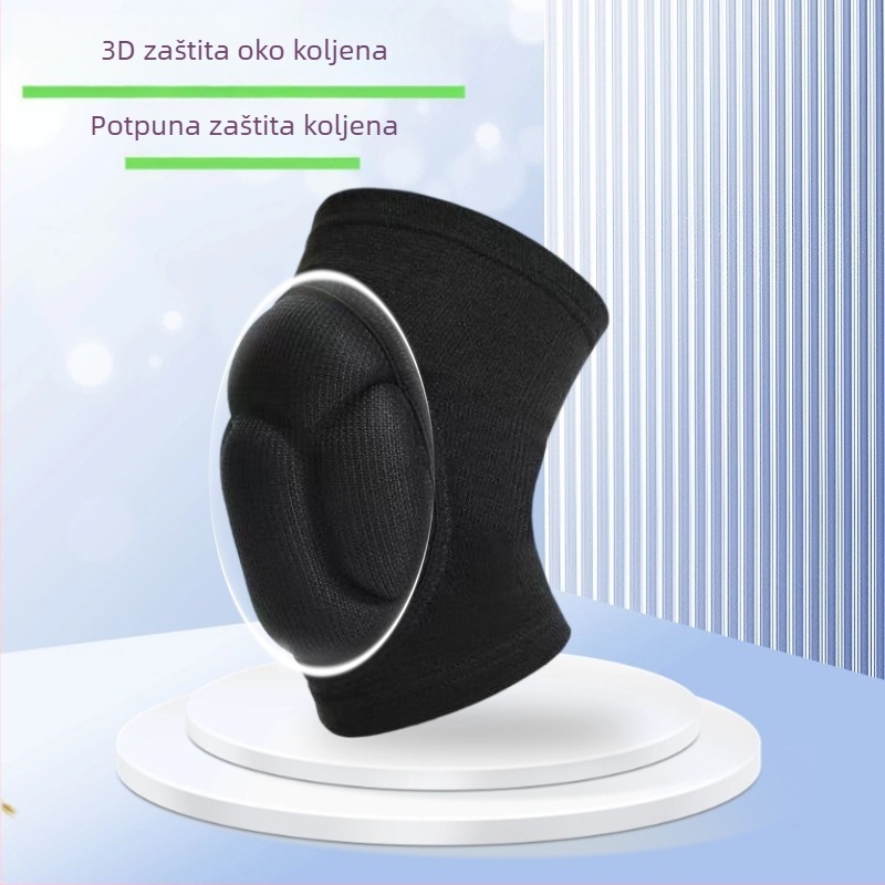 Kolenski protektori s pjenastim jastučićem i poliesterom, dizajn školjke Kornjače, univerzalna primjena za razne sportove