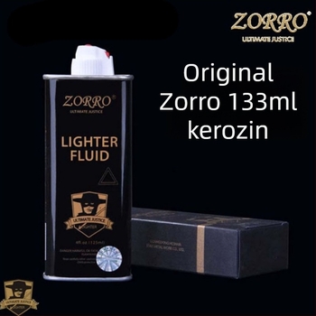 Zorro kerosen za upaljače – visoka čistoća, visoka kvaliteta, 192 komada u kutiji, bez zaštite od vjetra