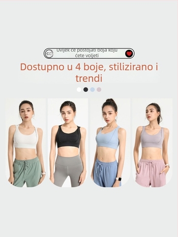 Pole Road Ženski top za jogu bez rukava, brzo suši, jastučica za prsa, visoka podrška, 75% najlon / 25% spandeks, stražnji dizajn za trčanje i fitness
