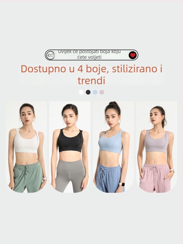 Pole Road Ženski top za jogu bez rukava, brzo suši, jastučica za prsa, visoka podrška, 75% najlon / 25% spandeks, stražnji dizajn za trčanje i fitness