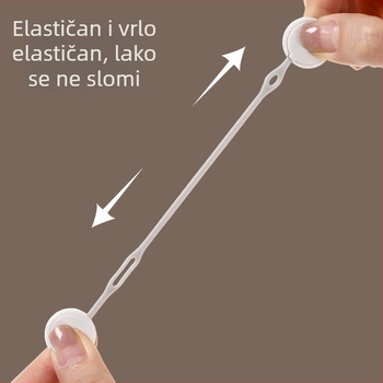 Fa So La magnetski organizator kablova za podatkovne i napajanje — ABS, silikon, magnet, za stolno skladištenje