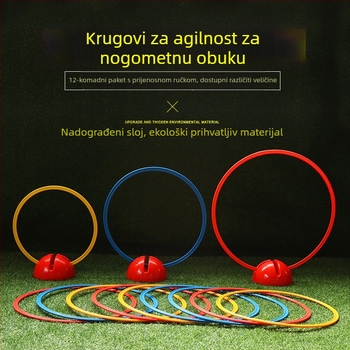 ABS trening krug za nogomet – Youkang pomoć za agilnost i pokrete stopala