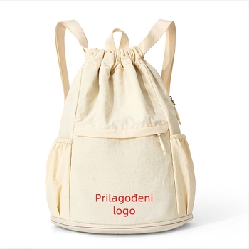 Sportski ruksak, unisex, poliester, vodootporan i otporan na habanje, zakrivljeni kaiševi za ramena, pogodan za košarku, nogomet, tenis i badminton