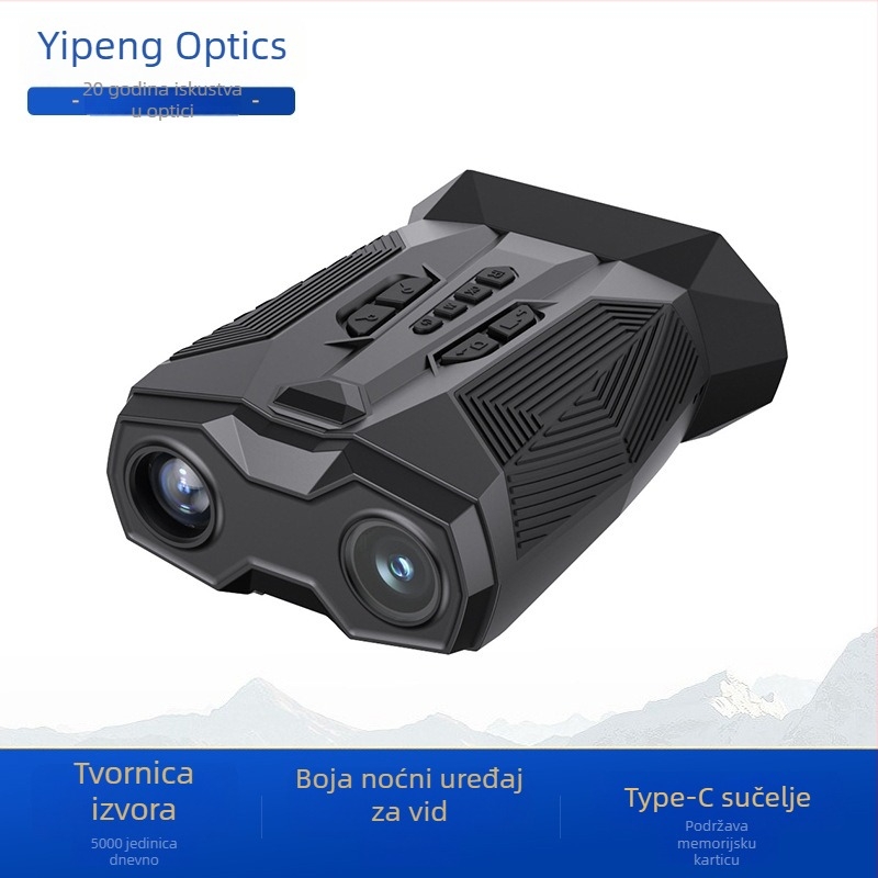 Voying Eagle kamera noćnog vida s HD videom, IR, 19x zum, prijenosna za vanjsku uporabu