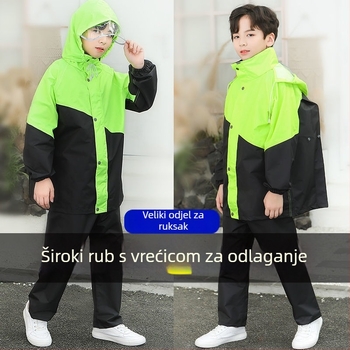 Kišni pončo, Oxford tkanina, debeli stil, za planinarenje, model 1002647089