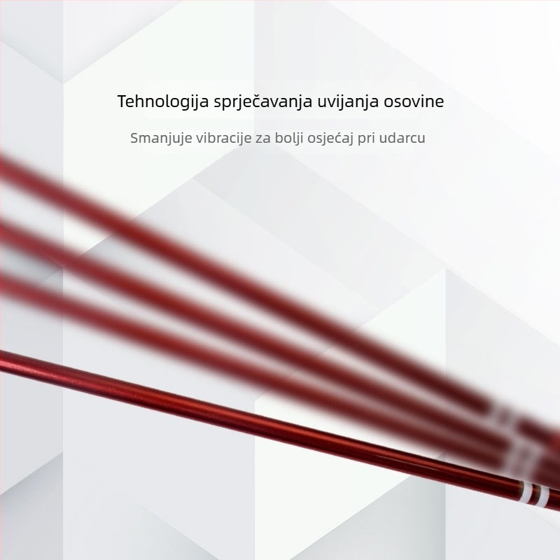 Guangyu badminton raketa s karbonskim okvirom, težina 75–79 g, držač G5, pravilan udarac, za amatere i juniore