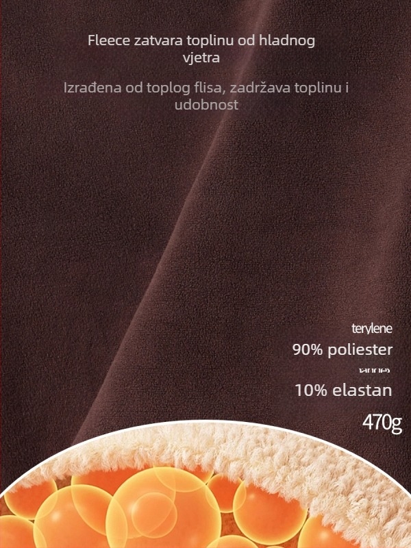 Joga jakna s kapuljom, fleece unutra, prednji zatvarač, Ao-grain baršunasta tkanina, dugi rukavi