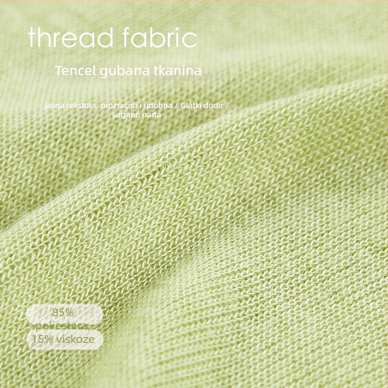 Ženski top za jogu s šupljim leđima i čvorom na leđima, dugi rukavi; Materijal: Tencel vlakno; Sastav: 85% poliester; Podstava: pamuk s 15% viskoze