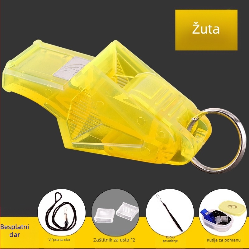 Nai Force sudijska zviždaljka – ABS, višenamjenska trenerska pomoć za nogomet, košarku i odbojku, prilagodljiva