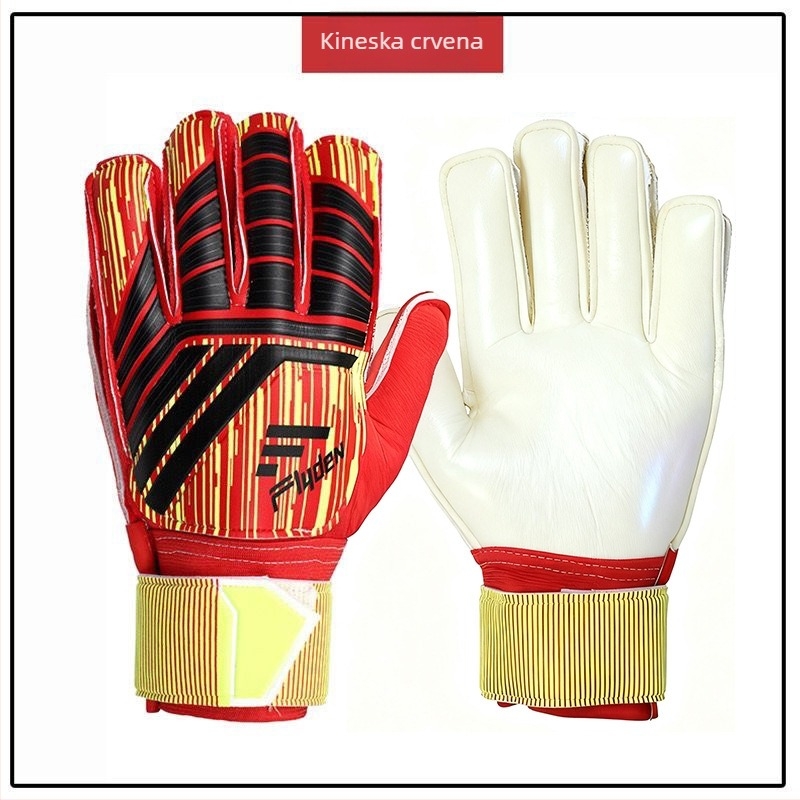 FDsport latex rukavice vratara, unisex, za nogomet, s zaštitom prstiju