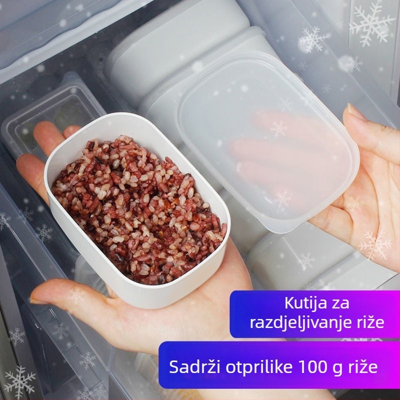 Ovalni plastični kutija za obrok, mikrovalna sigurna, kapacitet ispod 300 ml, višekratna upotreba, mogućnost logotipa