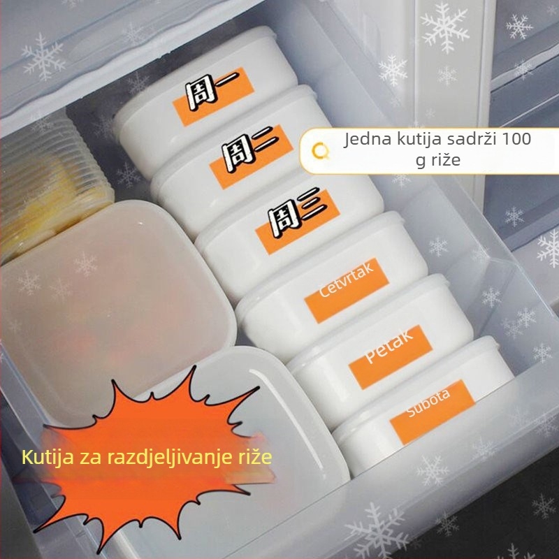Ovalni plastični kutija za obrok, mikrovalna sigurna, kapacitet ispod 300 ml, višekratna upotreba, mogućnost logotipa