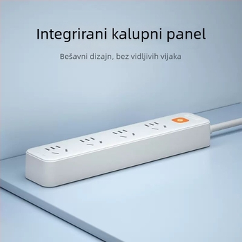 Nanfu produživač s novim nacionalnim standardom, dugi kabel, višestruke utičnice, za dom i studentski dom