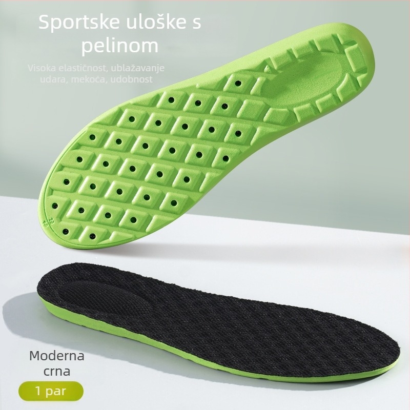 Lateksni ulošak s zračnim jastučićem za povećanje visine, prozračan unutarnji sloj, cijeli ulošak