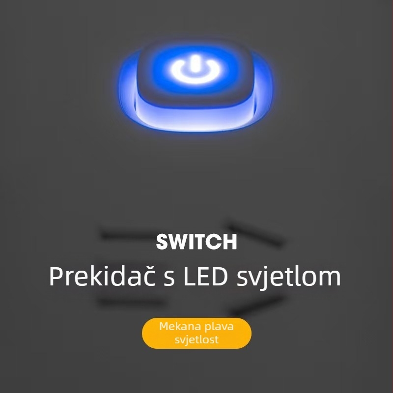 Produžni blok s USB, višefunkcijski, pojedinačno upravljive utičnice, nacionalni standard