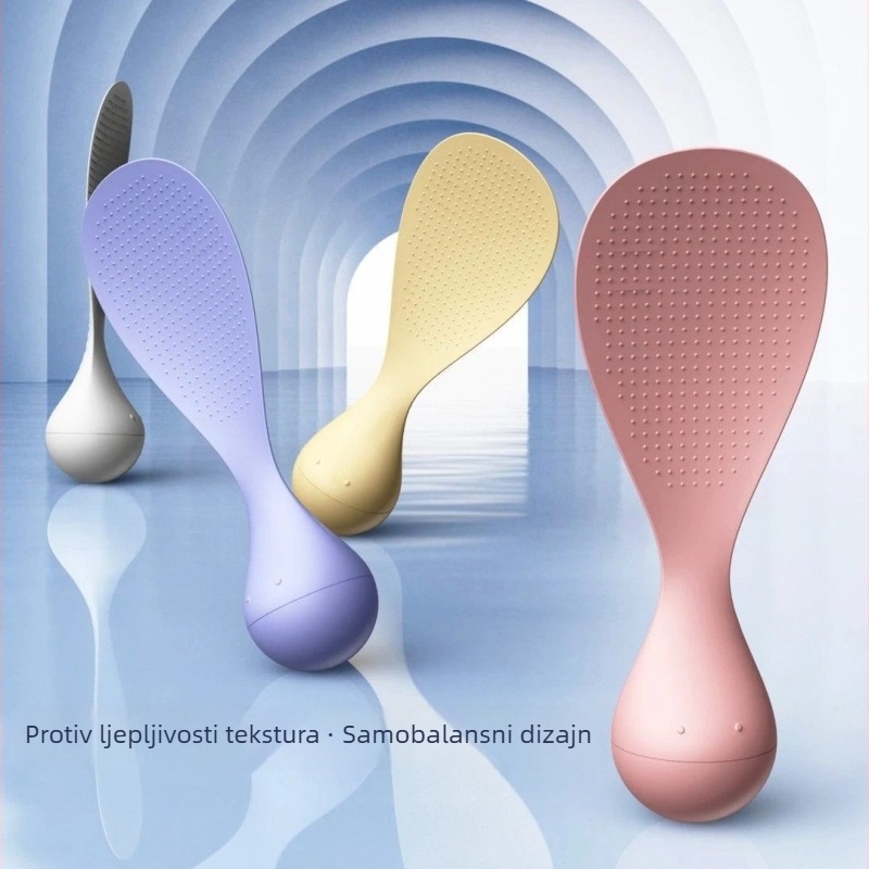 Žlica za rižu, plastična, s PVC držkom, moderan minimalistički dizajn, podrijetlo Taizhou