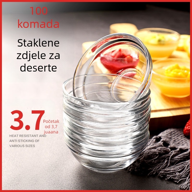 Desertne zdjele od kostnog porculana, kružnog oblika, mikrovalna pećnica kompatibilna, prilagodljive uz otisnut logotip, razni uzorci, moderan minimalistički stil, vrhunska kvaliteta