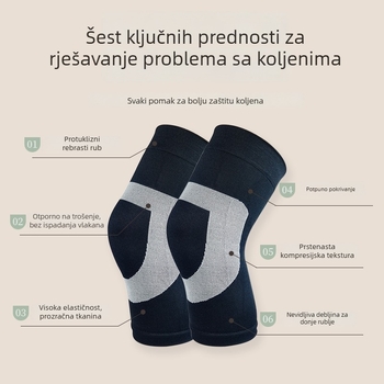 Koljene navlake za biciklizam - Materijal: Poliester, Zaštita koljena, Sportski stil, Univerzalna primjena