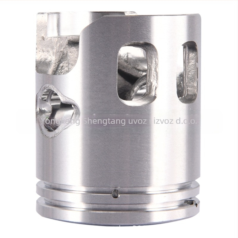 GOOFIT Set piston 40 mm za dvotaktni motor 50cc Jog Minarelli PW50 skuter (promjer piasa 40 mm, 2 utora za prstenove, integrirani prsten, otvor za pin 10×33, visina kompresije 40)