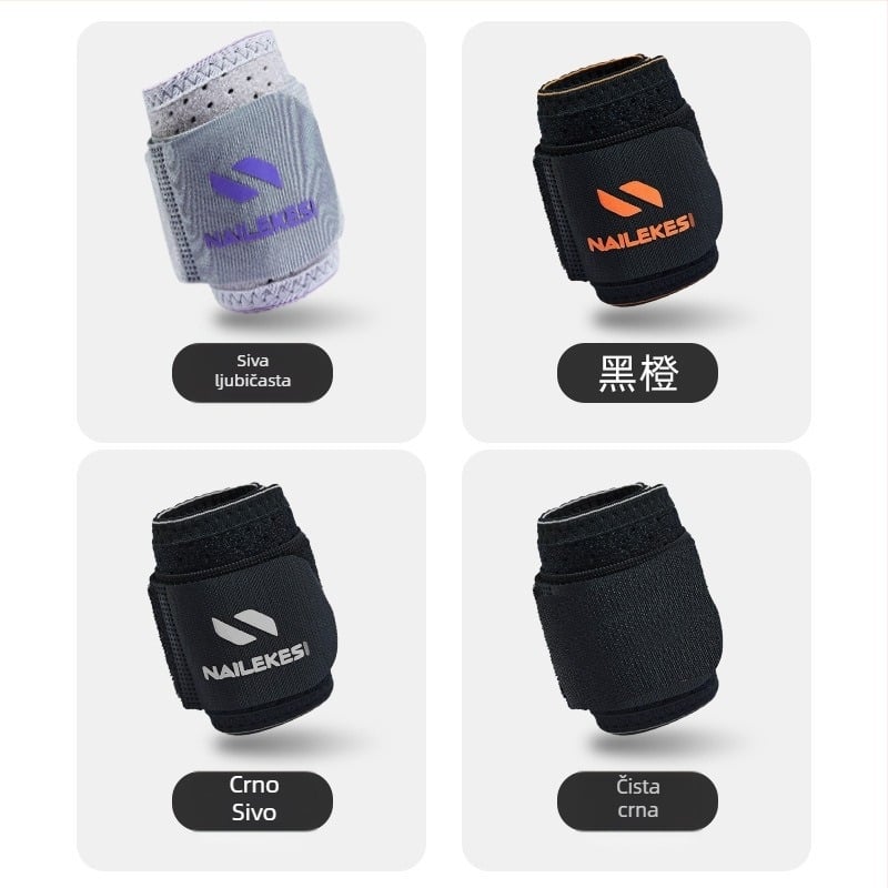 Relix Kompresijski zaštitnik zapešća za odrasle – Mercerized tkanina, SBR, najlon, spandex; pogodan za fitness i sportove (košarka, odbojka, stolni tenis, badminton)