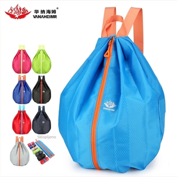 Sportski ruksak Warner Heim sa sklopnim dizajnom, velikim kapacitetom, zatvaranje šnurkama, remenima s zračnim jastučićem, vodootporan materijal