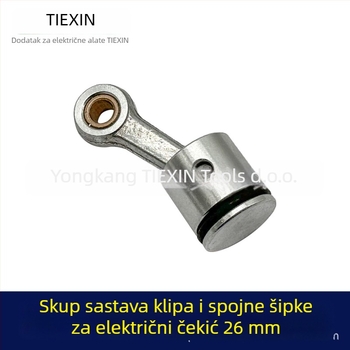Set klipa za električni čekić - klip, prstenovi klipa, pinovi klipa, spojni rod, ulje cilindra