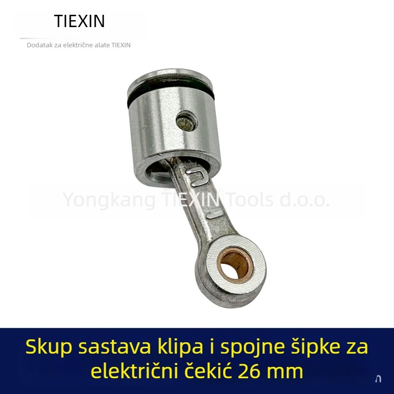 Set klipa za električni čekić - klip, prstenovi klipa, pinovi klipa, spojni rod, ulje cilindra