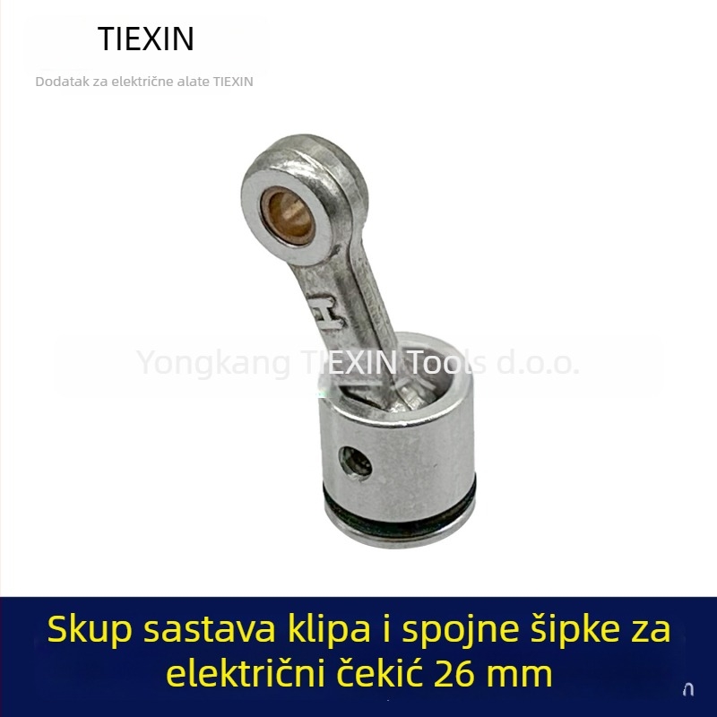 Set klipa za električni čekić - klip, prstenovi klipa, pinovi klipa, spojni rod, ulje cilindra