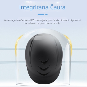 Yongbao konjska kaciga - unisex za odrasle, ABS/EPS ljuska, mogućnost prilagodbe