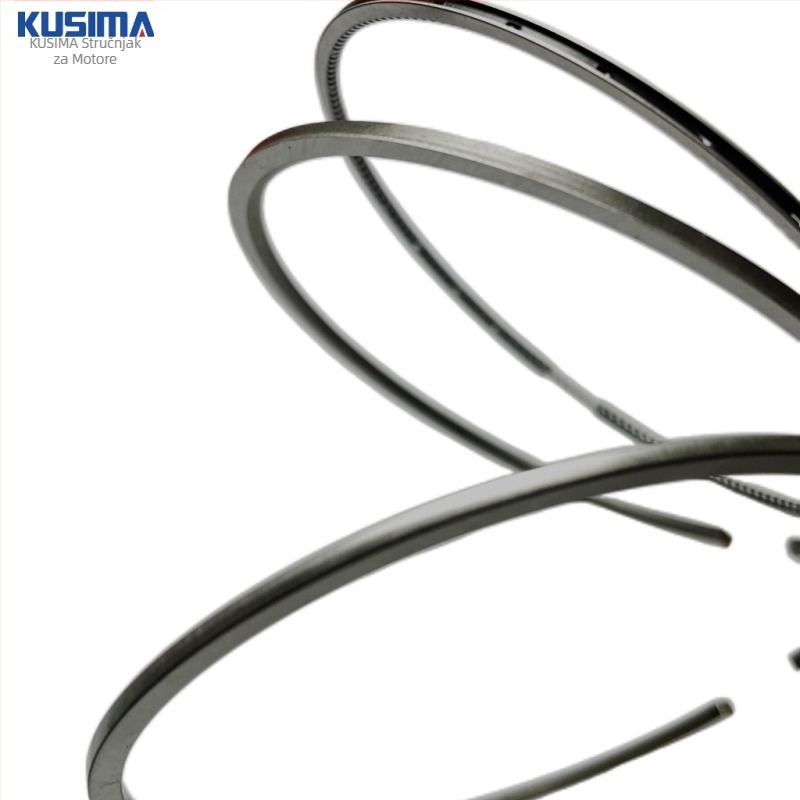 Piston prsten za Land Rover 3.0T dizelski motor — Ø84 mm, 3 prstena, kombinirani prsten, bačvastog presjeka LR041639